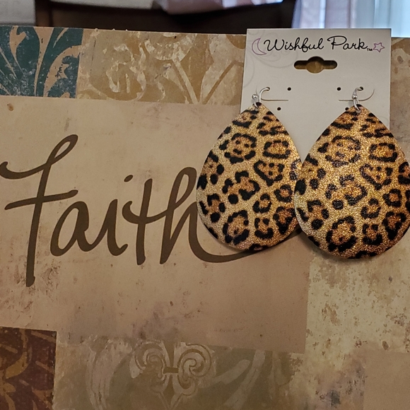 Wishful Park Jewelry - Animal print earrings